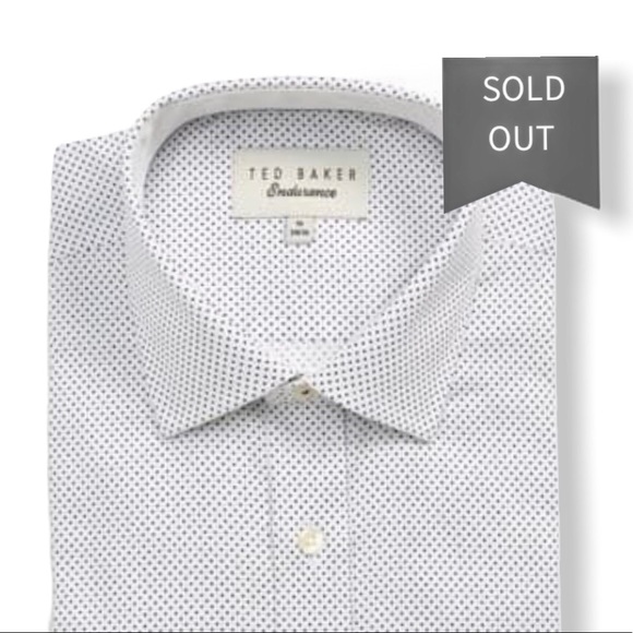 Ted Baker Dress Shirt Endurance 17.5 Slim Fit - Picture 4 of 10